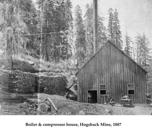 Boiler & compressor house, Hogsback Mine, 1887