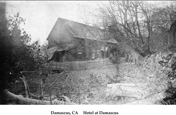 Damascus, CA     Hotel at Damascus