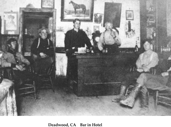 Deadwood, CA    Bar in Hotel